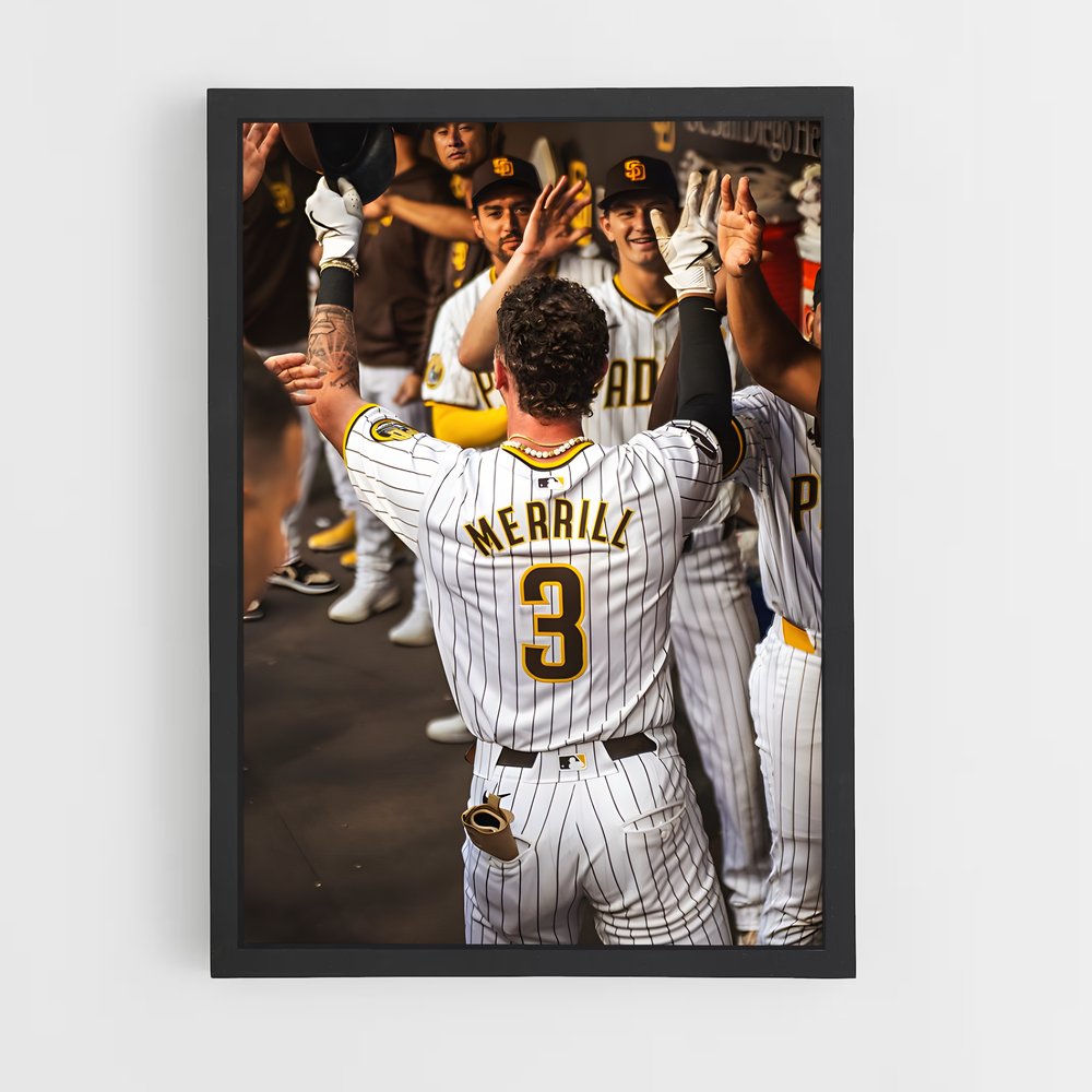Poster San diego – affiche Baseball (vue 2)